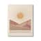 Stupell Industries Boho Desert Sunrise Vintage Landscape Geometric Shapes Canvas Wall Art